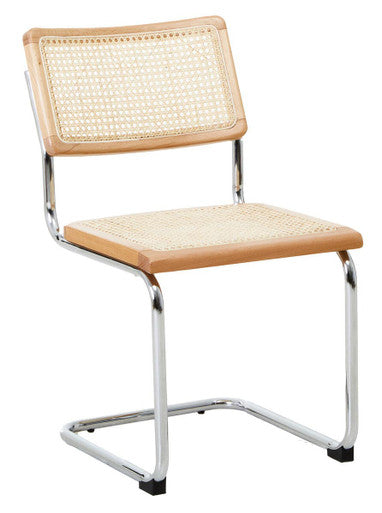 Cebu Elm Wood and Rattan Dining Chair