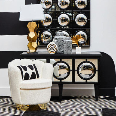 Telese Black Finish Sideboard