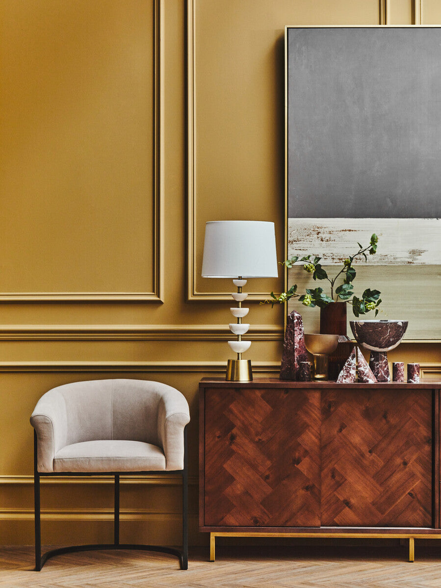 Brando Acacia wood Effect Sideboard