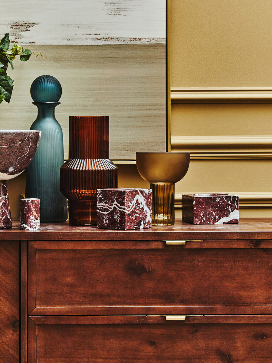 Brando Acacia wood Effect Sideboard