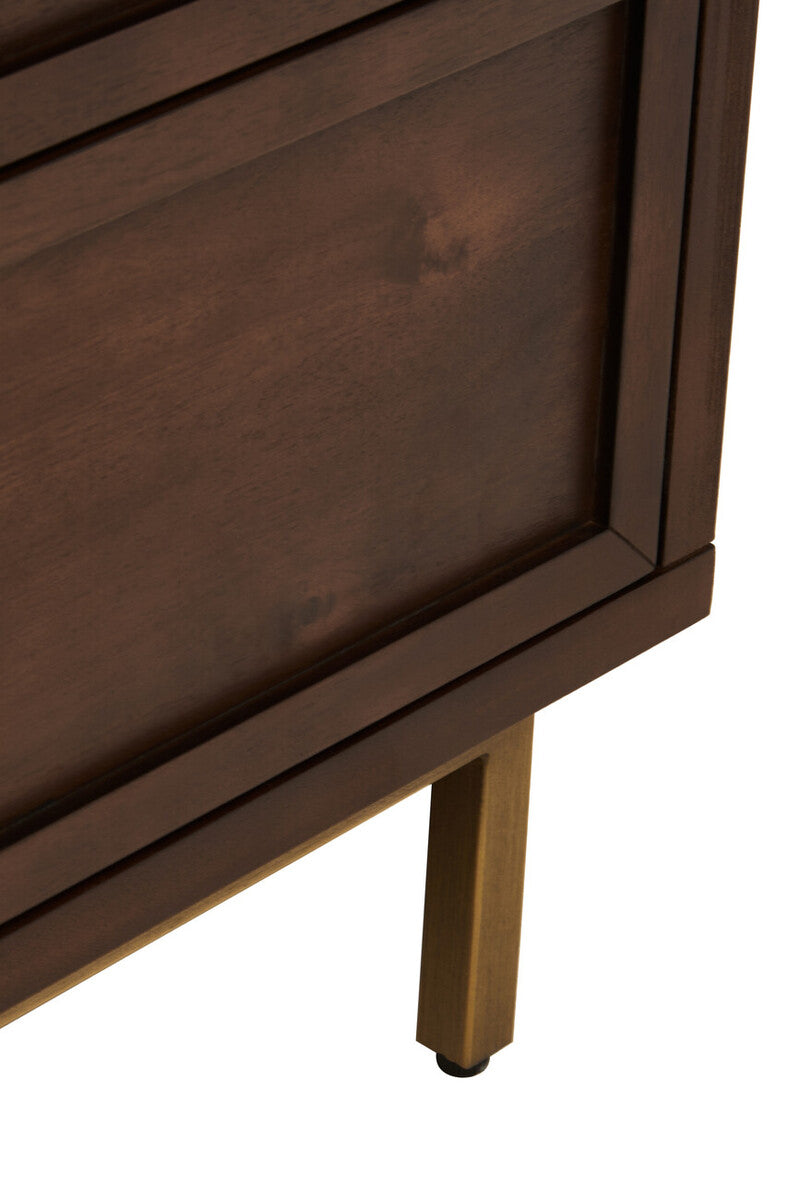 Brando Acacia wood Effect Sideboard