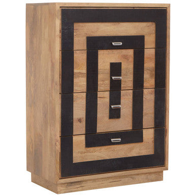 Salem Mango Wood Chest of 4 Drawers