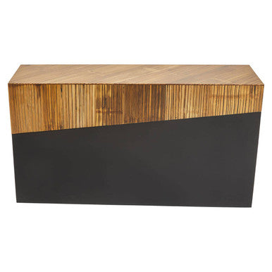 Console Table with Black Finish, Gabor
