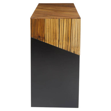 Console Table with Black Finish, Gabor