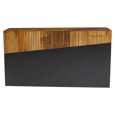 Console Table with Black Finish, Gabor