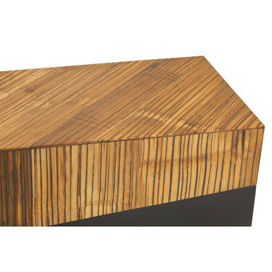 Console Table with Black Finish, Gabor