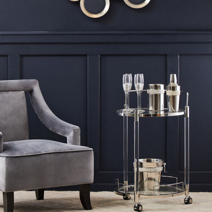 Oria Round 2 Tier Drinks Trolley