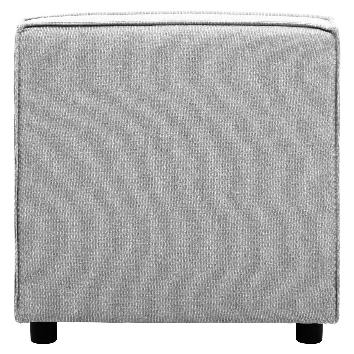 Grey Fabric Armless Modular Sofas, Toulouse