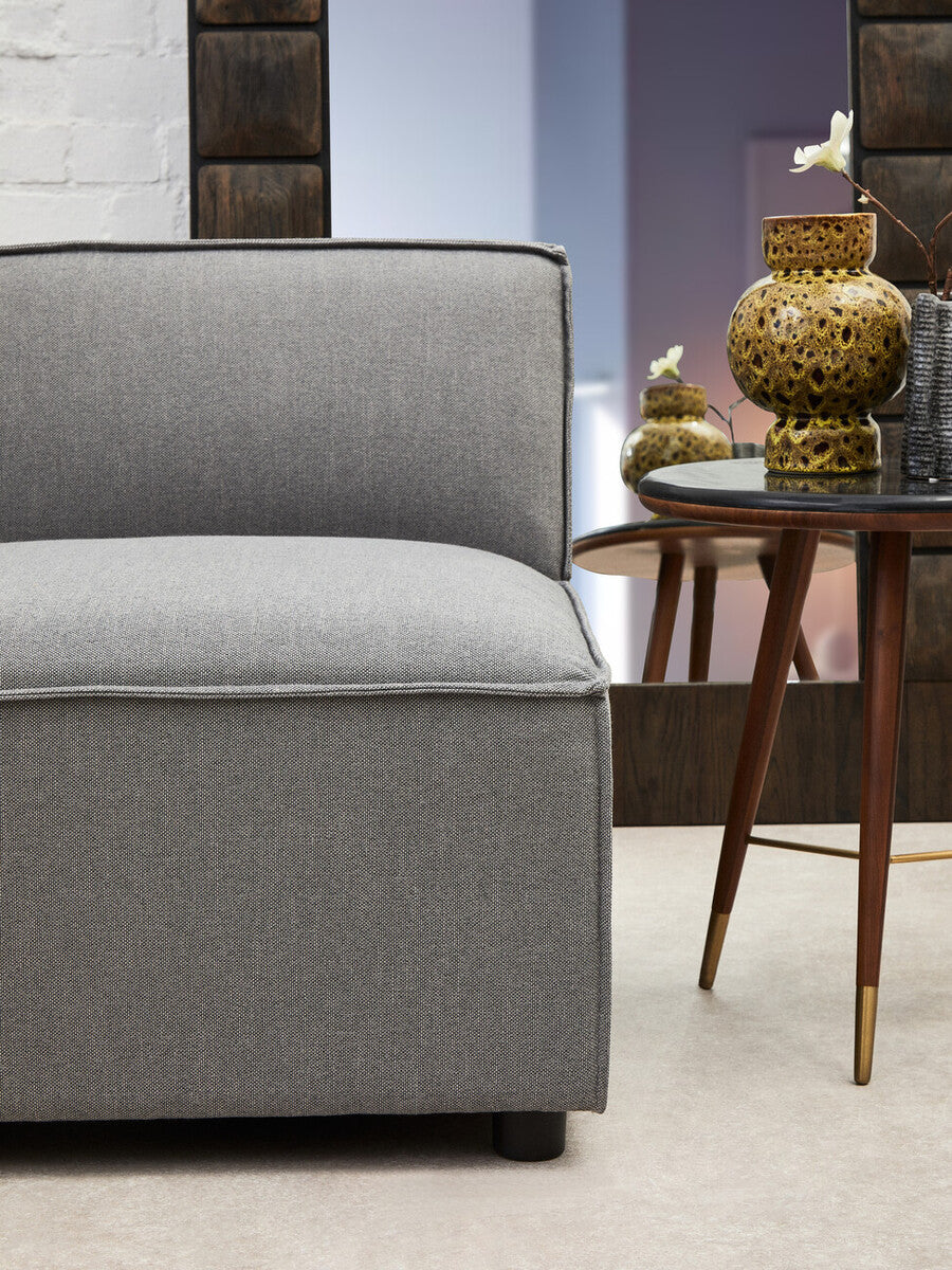 Grey Fabric Left Arm Modular Sofas, Toulouse