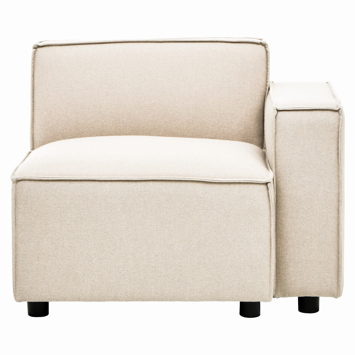 Cream Fabric Right Arm Modular Sofas | Toulouse