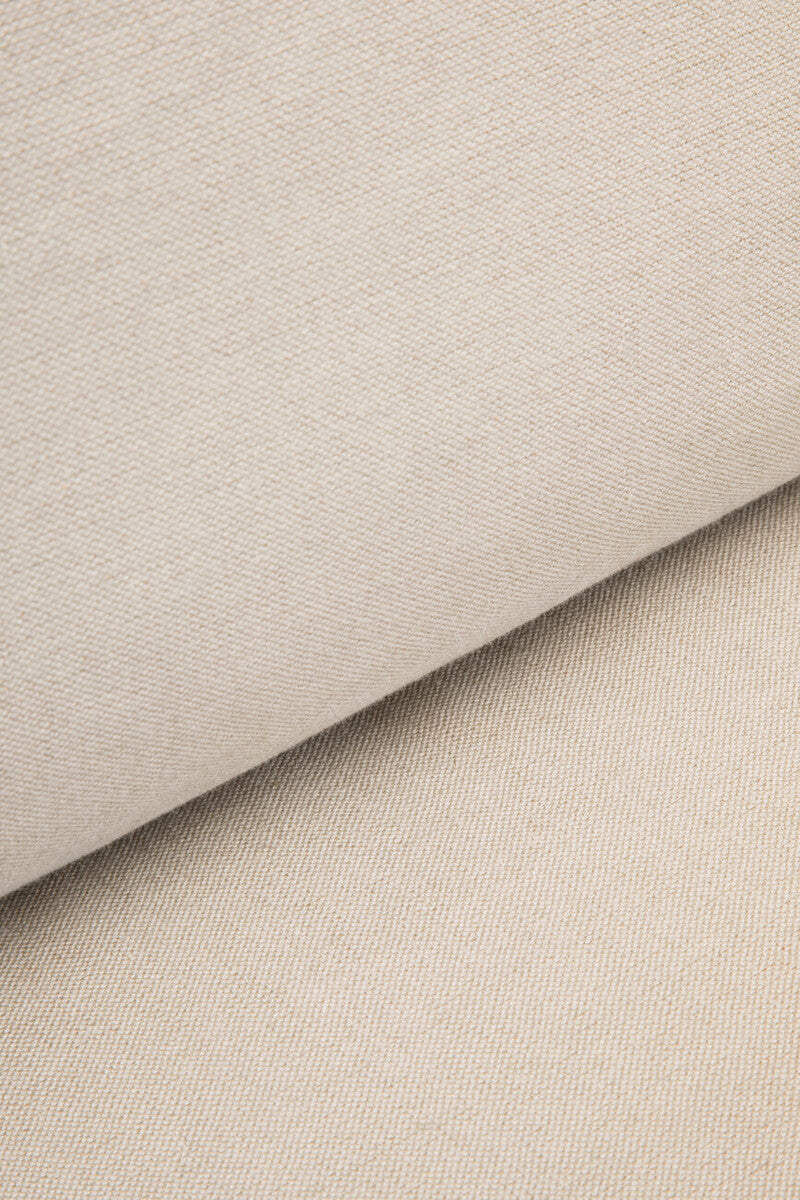 3 Seater Cream Right Chaise Sofa, Comfee