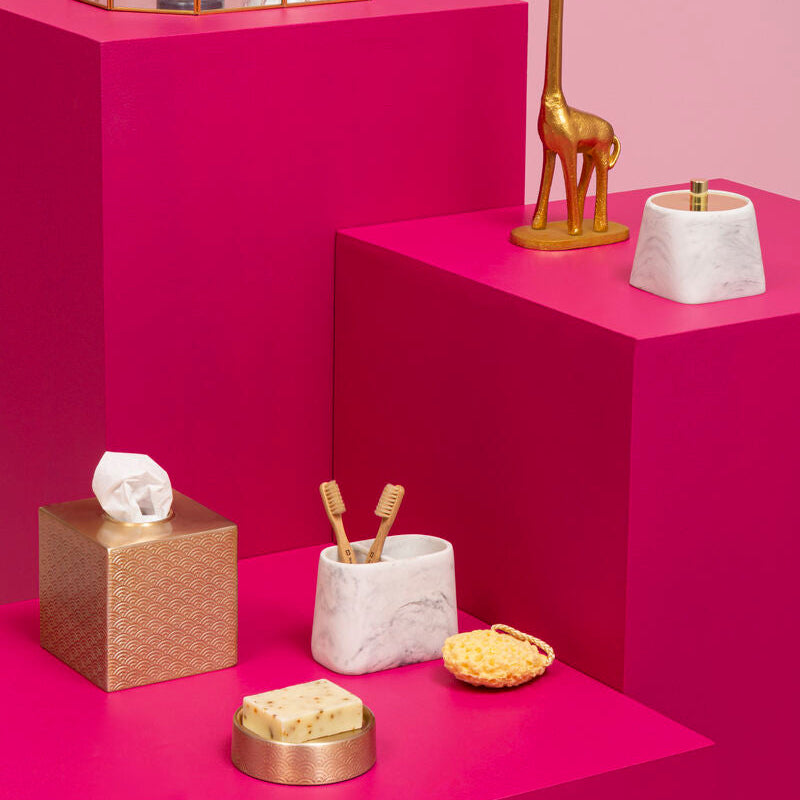 Allegra Aluminium Tissue Box