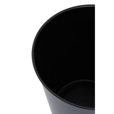 Allegra Black Stainless Steel Waste Bin