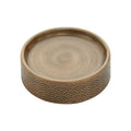 Allegra Gold Aluminium Soap Dish with Etched Detail