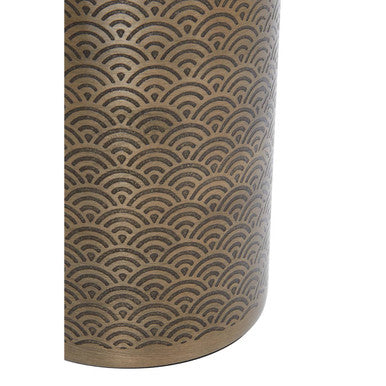 Allegra Etched Detail Aluminium Toilet Brush