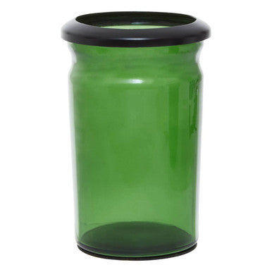 Allegra Green Glass Bathroom Tumbler 300ml