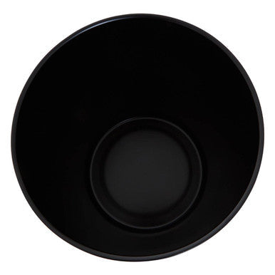 Allegra Gold and Black Stainless Steel Tapered Waste Bin