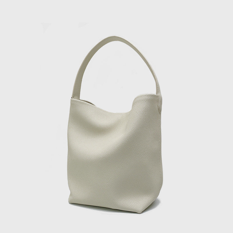 Women's Fashion All-match One-shoulder Bucket Bag