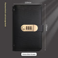 New Cash Savings Book Financial Storage Book Password Lock Savings Clip