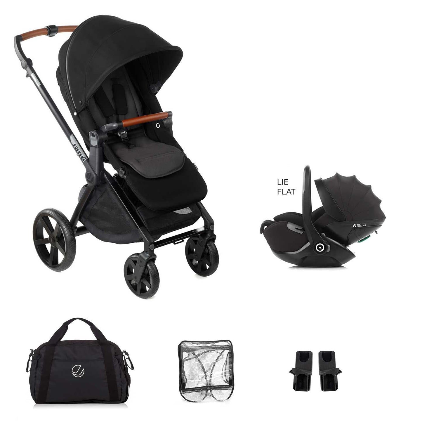 Jane Muum-4 Kombibaby 360 Lie-Flat Car Seat Travel System