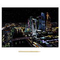 Nightview Living Room Decoration Painting