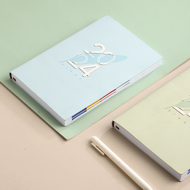 English Schedule Book 365 Days Daily Planner