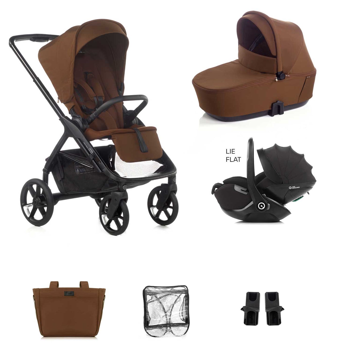 Jane Keep Trio Kombibaby 360 Lie-Flat Car Seat Travel System