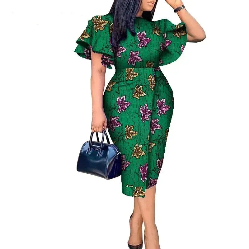 Stock Size Low Price African Dresses for Women Dashiki Ankara Women Evening