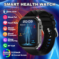 AI Health Smartwatch for Men & Women with Blood Pressure Uric Acid & Blood