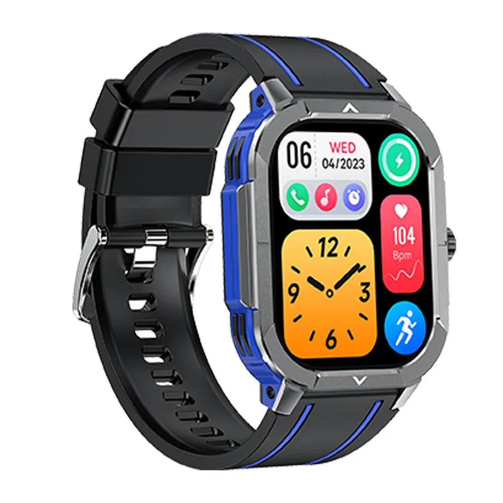 Outdoor Sports Health Monitoring BT Call Waterproof Smartwatch for Men