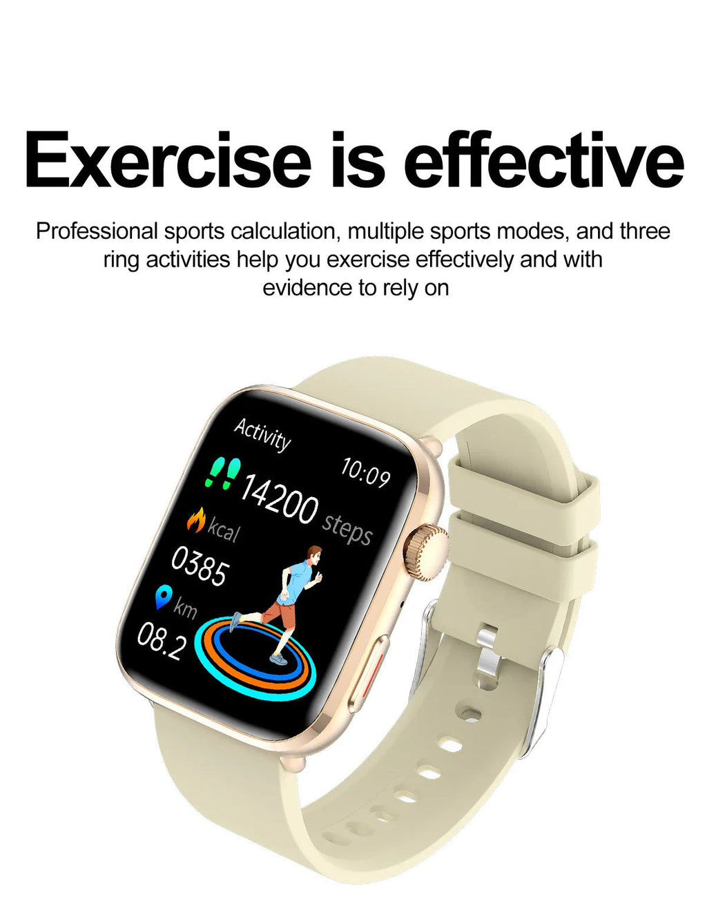 2025 AI Diagnosis NFC Smart Watch Women 1.85 inch AMOLED Blood pressure Heart