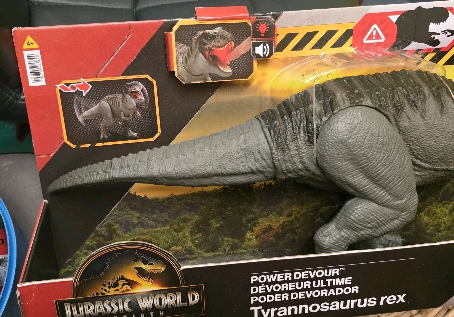 Mattel Jurassic World Dominion Super Colossal Tyrannosaurus Rex Action Figure