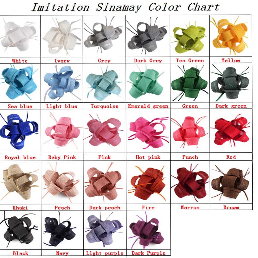 Yellow Fashion Hat Fedora Formal Dress Church Fascinators Hat Headband Party