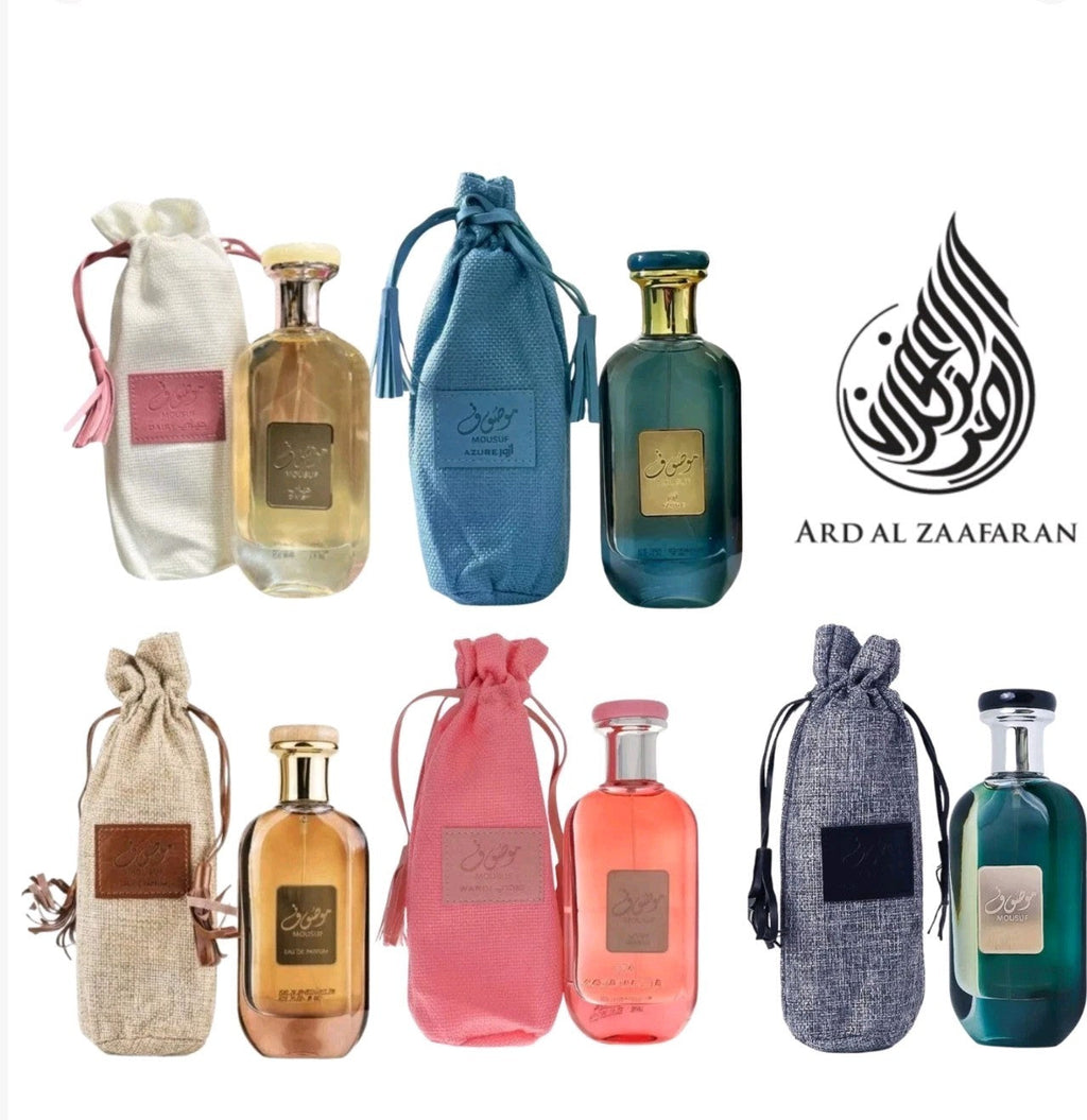MOUSUF WARDI 100ml Eau De Parfum for Women by Ard Al Zaafaran & Free Air Freshne