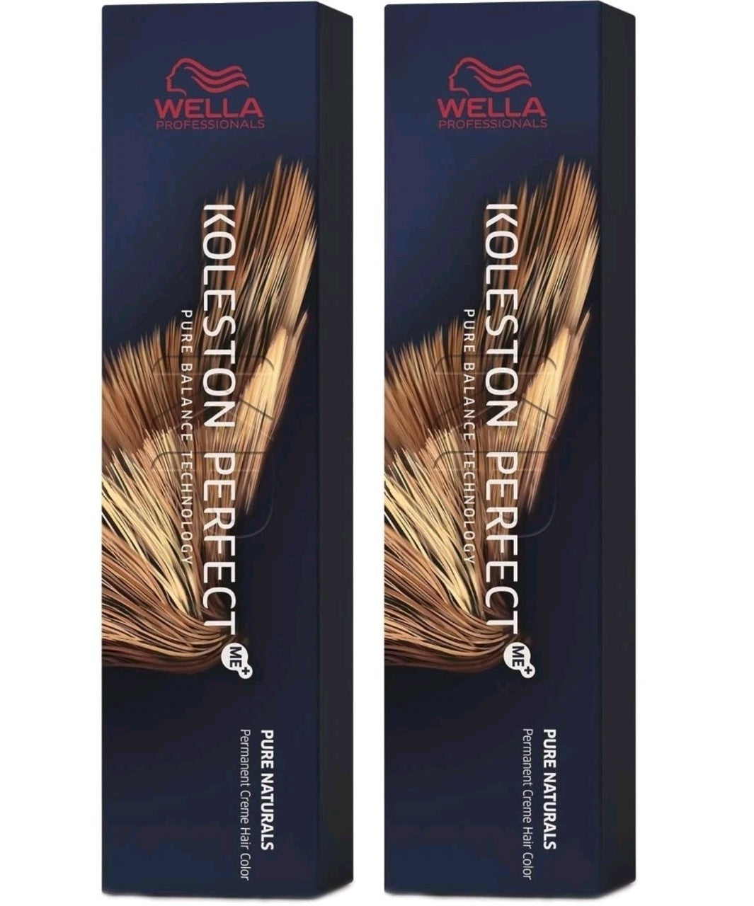 2 X Wella Koleston Perfect Me+ Pure Naturals 33/0 Dark Brown Intensive