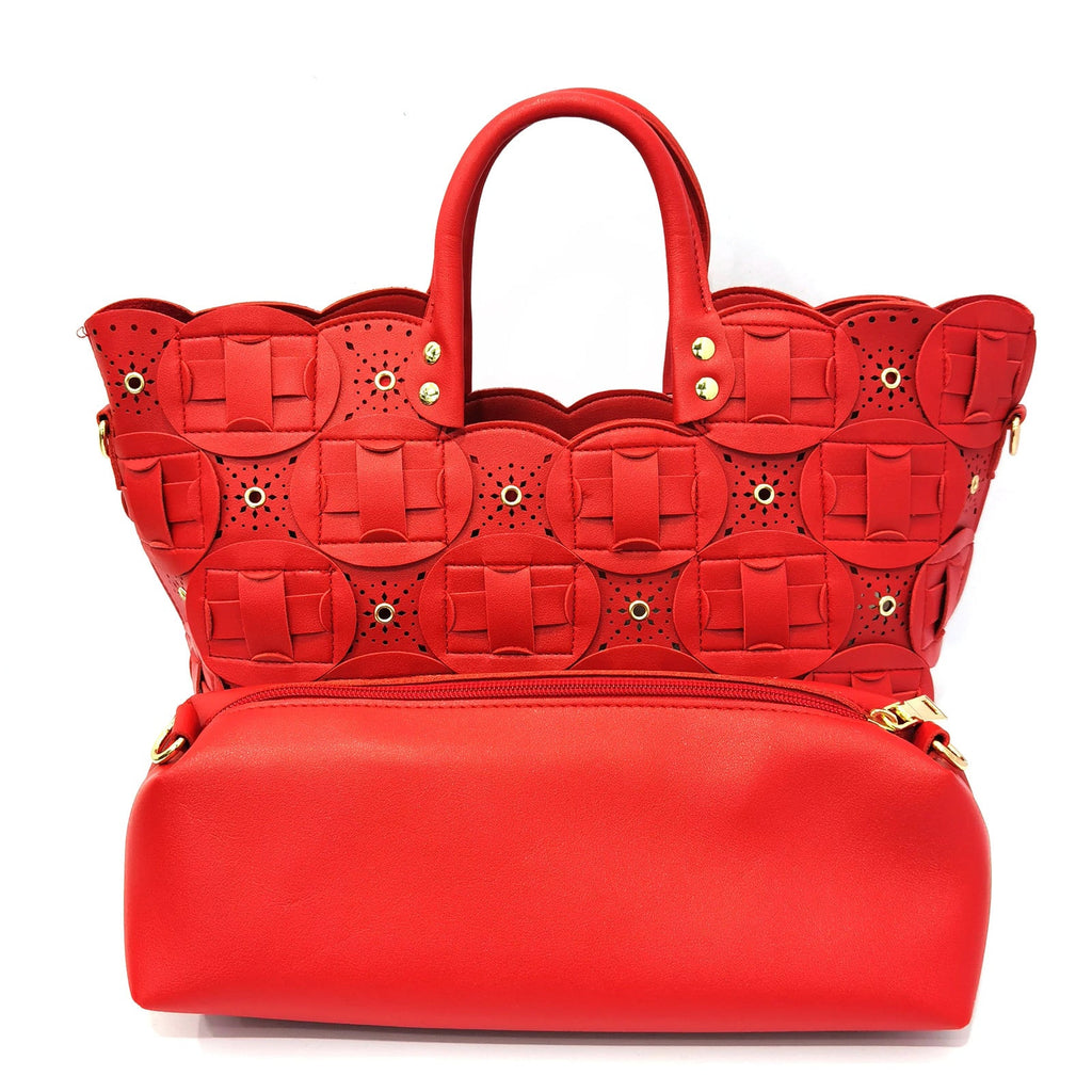 2022 Rivet Style Women Shoes and Bag to Match in Color matching High Quality