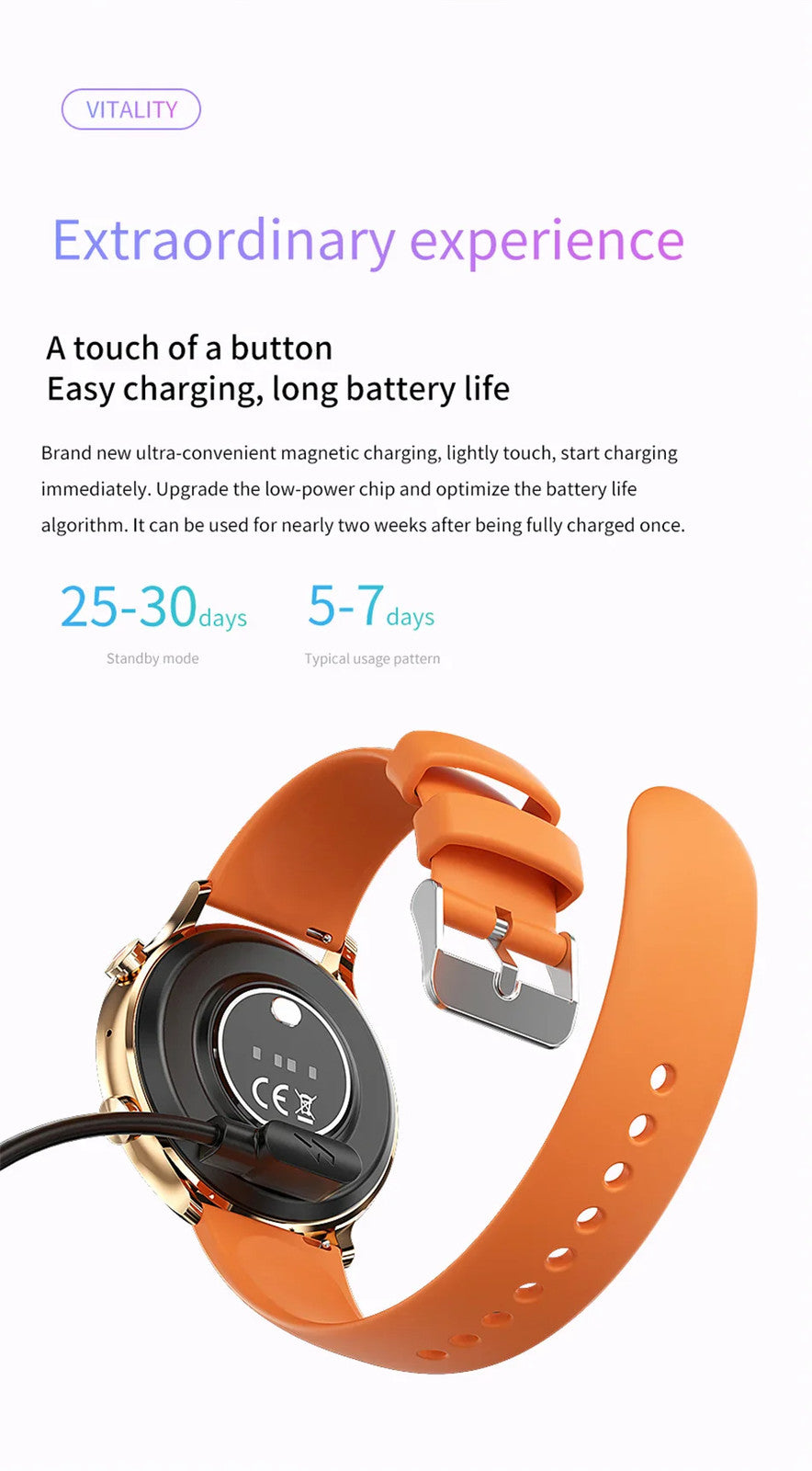 2025 New Smartwatch Women AMOLED HD Screen Always On Display Bluetooth Call