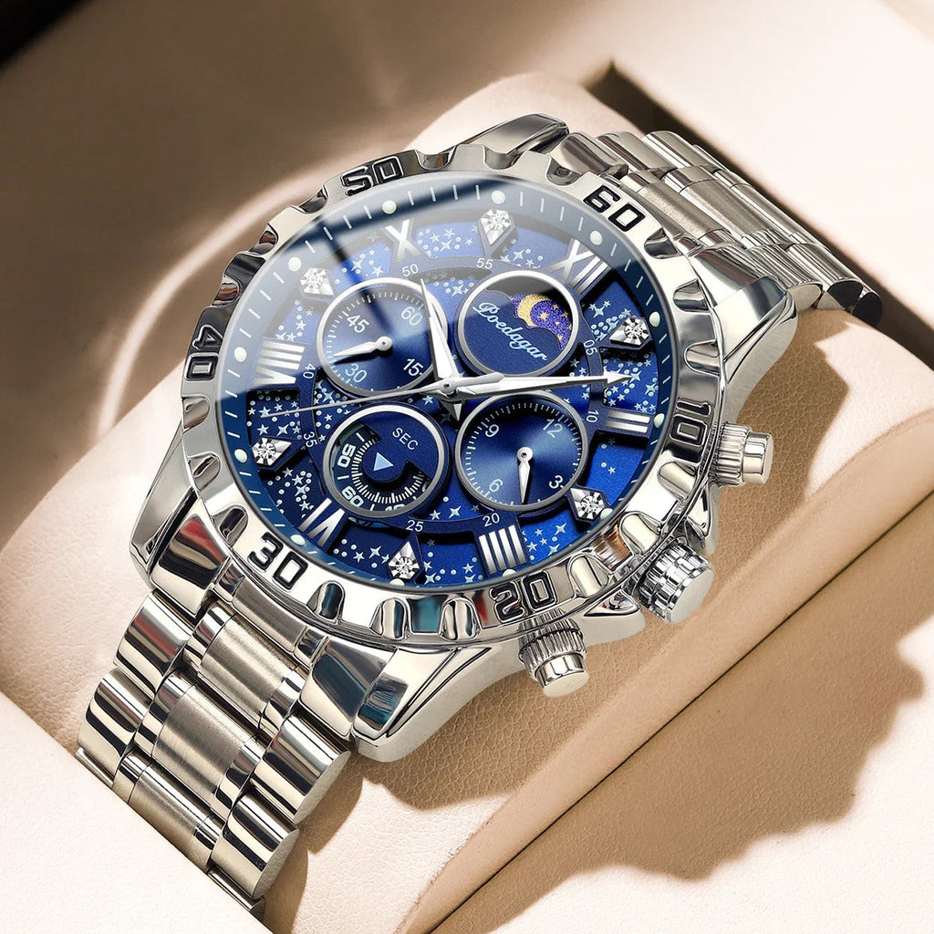 Luxury Watch for Man Quartz Sports Men Watch Waterproof Luminous Stainless