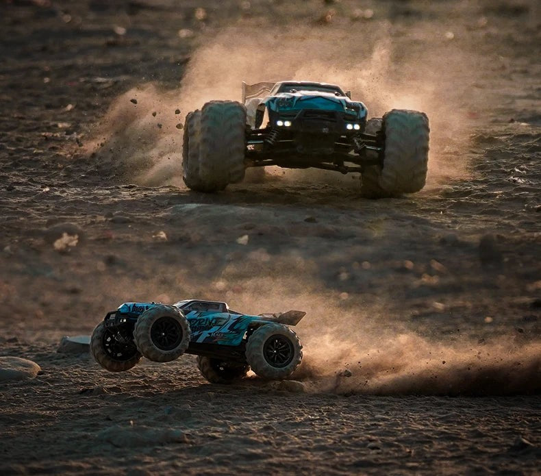 1:16 70KM/H Or 50KM/H 4WD RC Car With LED Remote Control Cars High Speed Drift