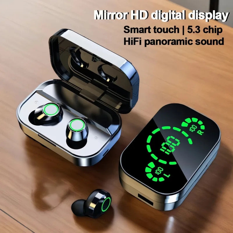 Long Playtime Touch Control True Wireless Earbuds/Headphones Bluetooth YD03,