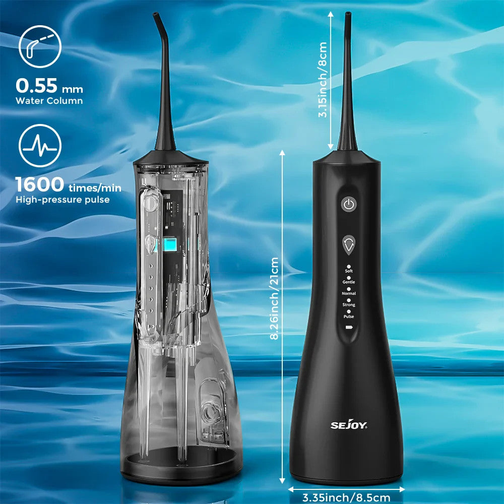 Water Flosser Professional For Teeth, Gums, Braces, Dental Care, Electric Power
