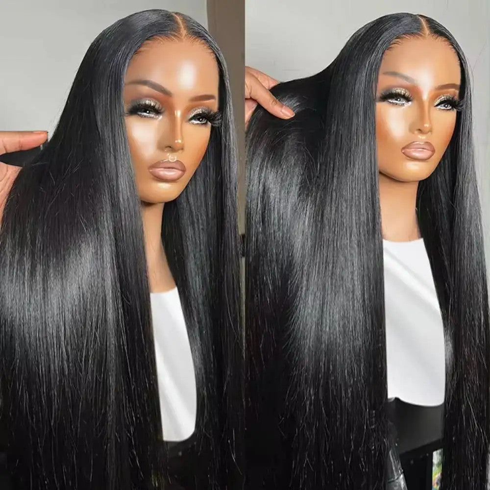 13x6 Straight Lace Front Wig 360 Lace Frontal Wig HD Transparent Lace Wigs For
