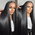 13x6 Straight Lace Front Wig 360 Lace Frontal Wig HD Transparent Lace Wigs For
