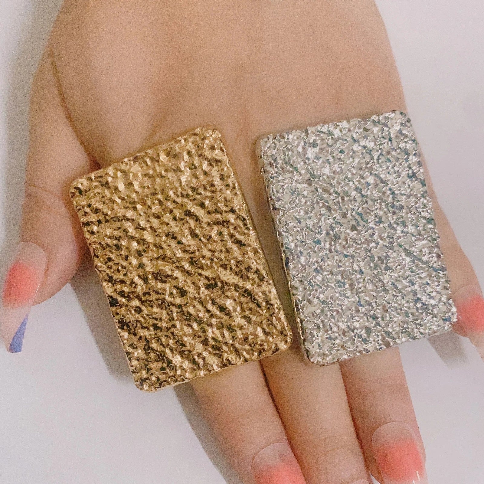 Rings For Women Big Gold Plated Ring Assorted Elements and Shapes Jewelry Sets