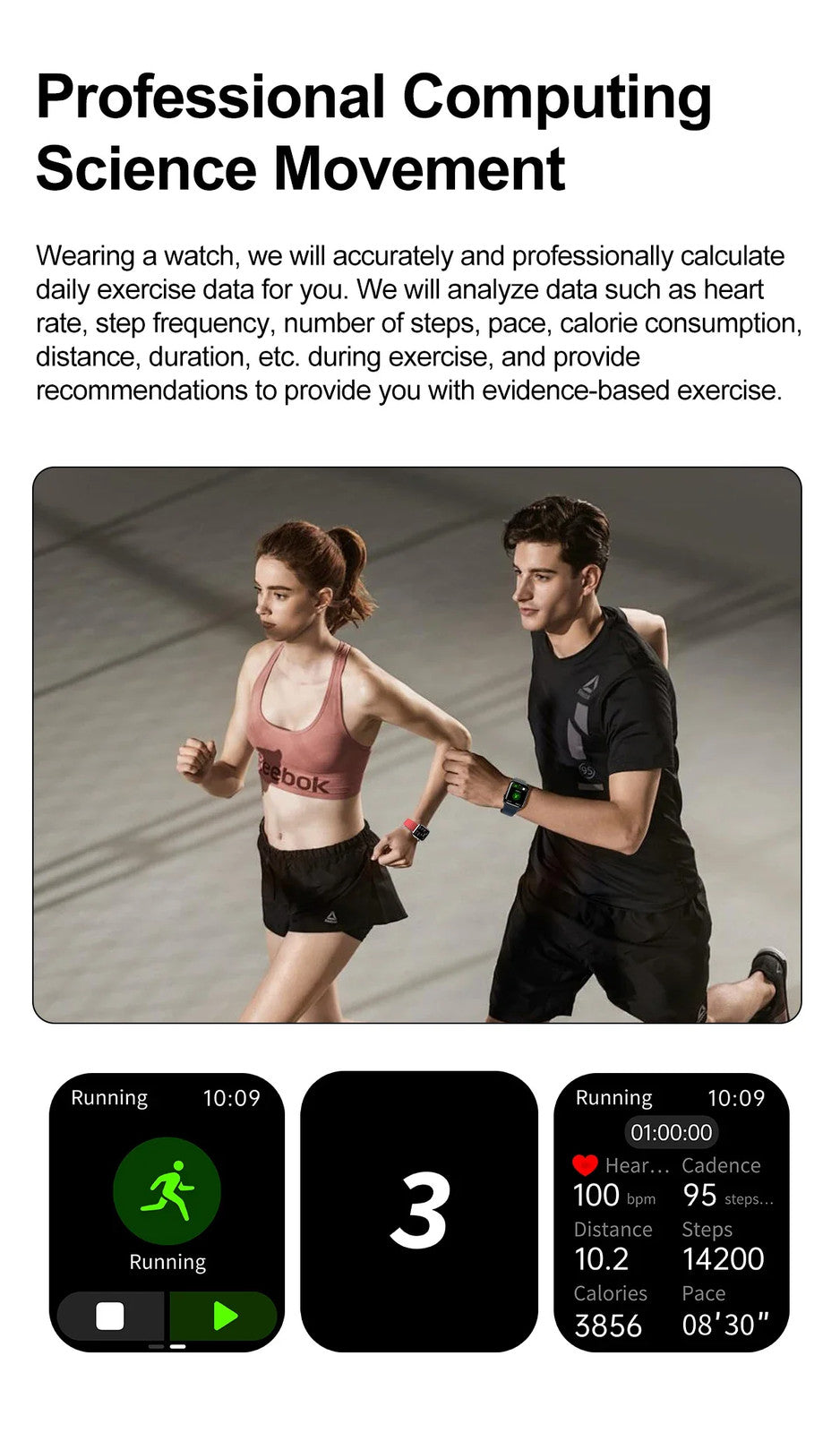 2025 AI Diagnosis NFC Smart Watch Women 1.85 inch AMOLED Blood pressure Heart