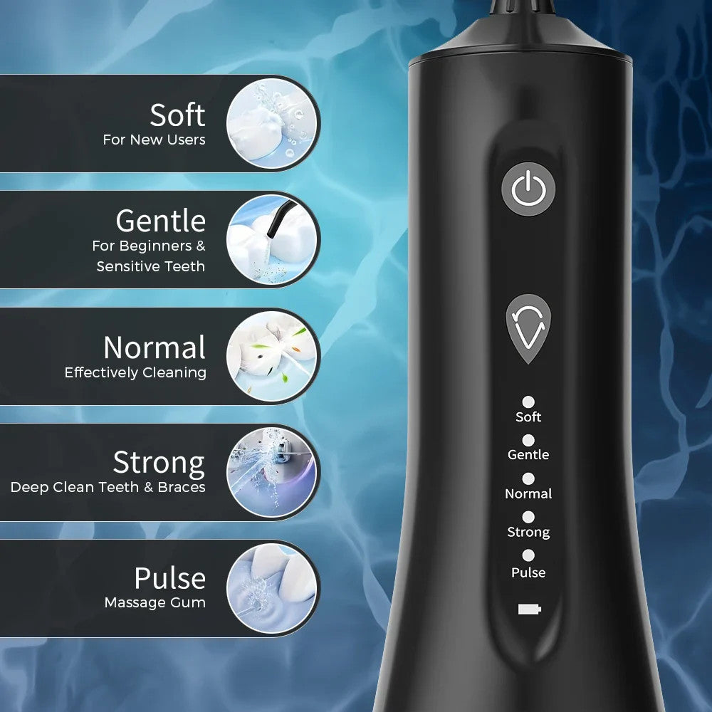 Water Flosser Professional For Teeth, Gums, Braces, Dental Care, Electric Power