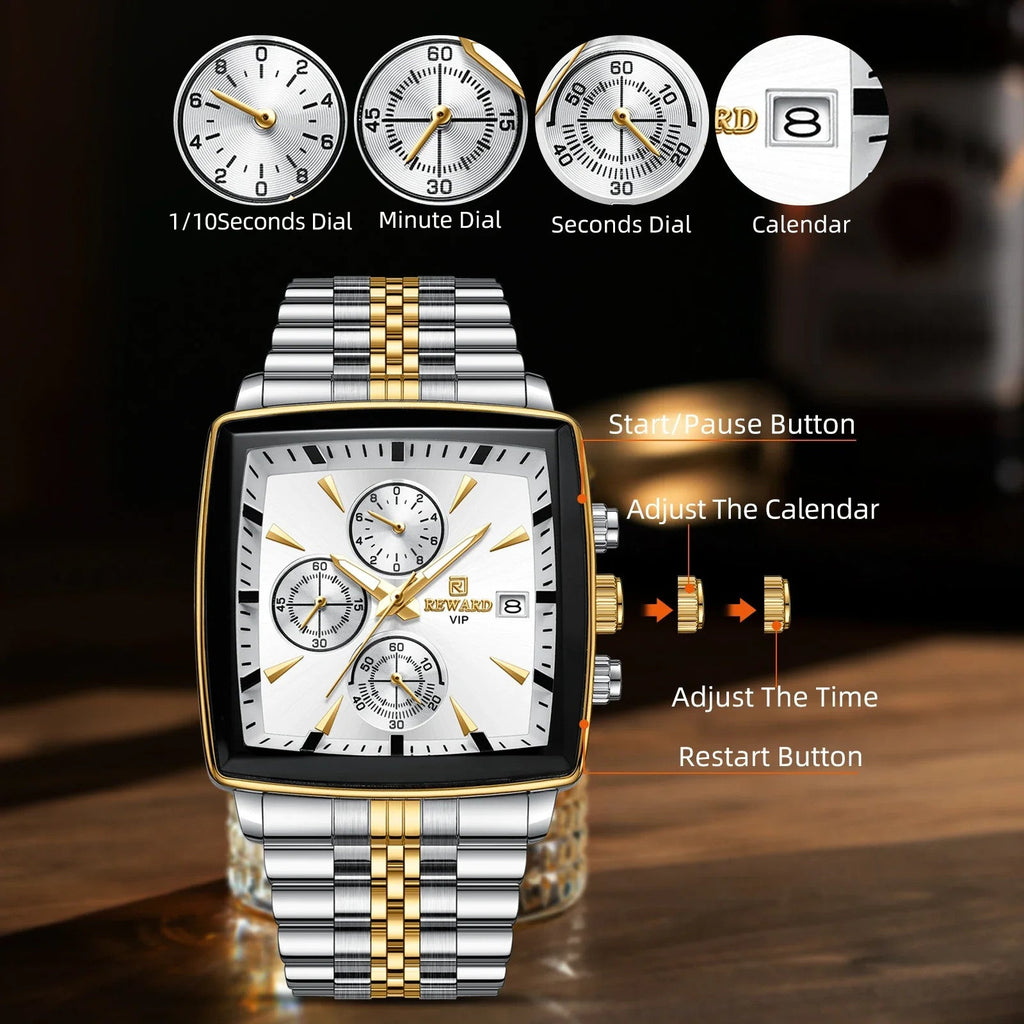 Men's Waterproof Luminous Sport Smart Watches