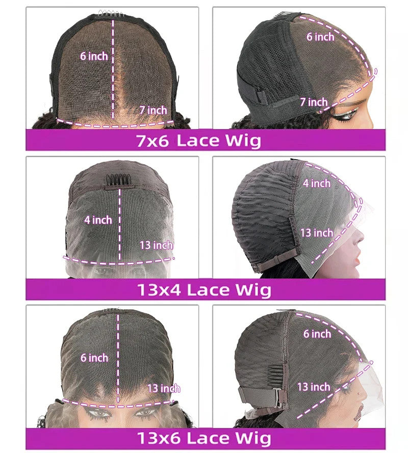 30 36 46 Inch Burmese Curly 13x6 Hd Lace Front Human Hair Hair Wig 200 Density