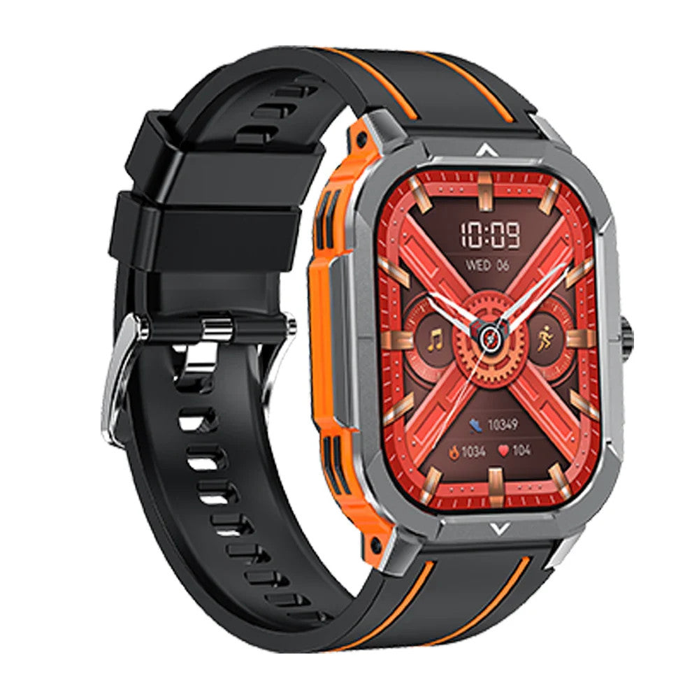Outdoor Sports Health Monitoring BT Call Waterproof Smartwatch for Men