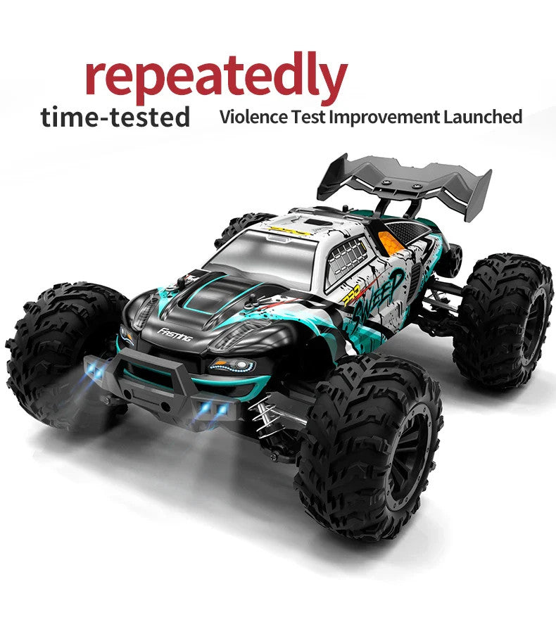 1:16 70KM/H Or 50KM/H 4WD RC Car With LED Remote Control Cars High Speed Drift